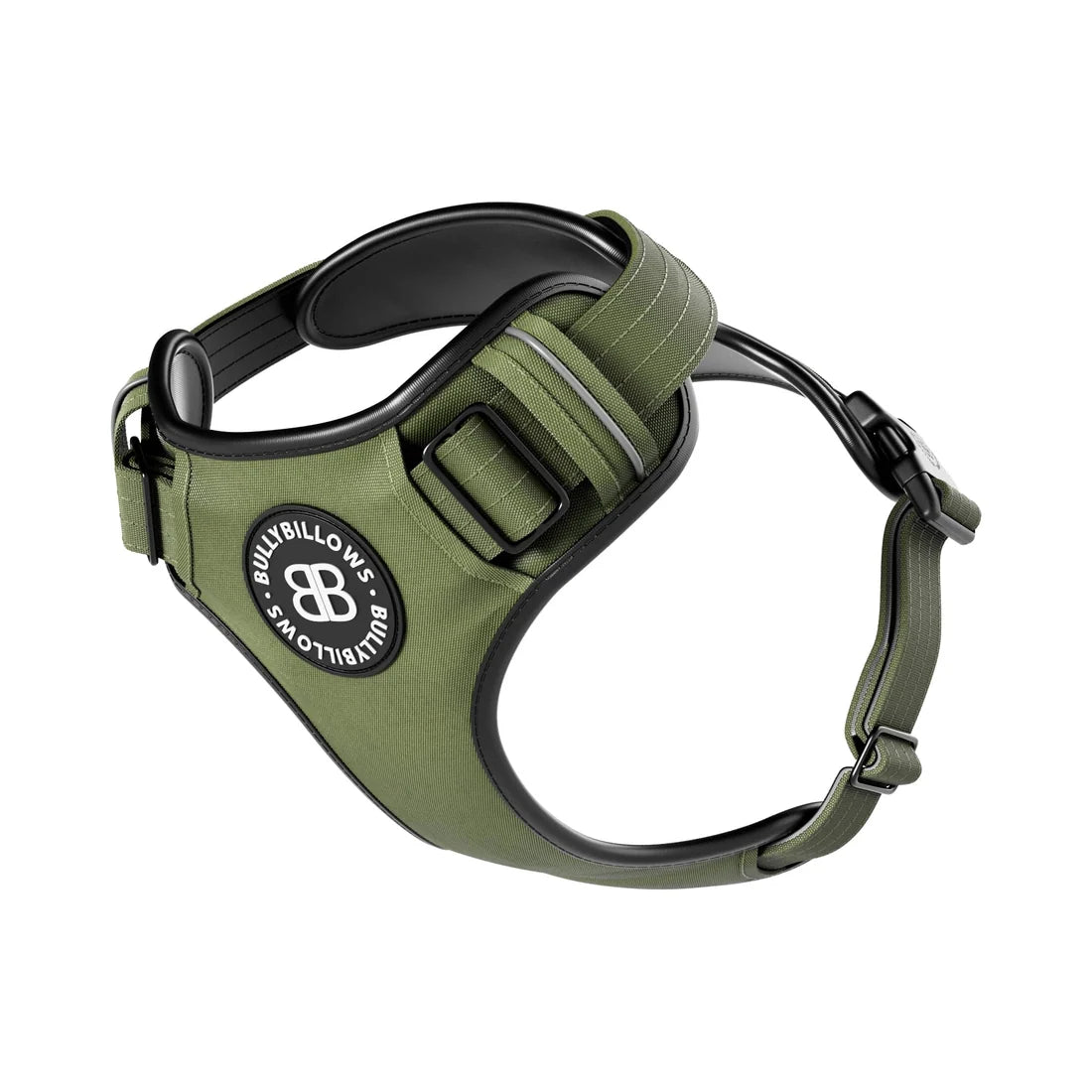 BullyBillows Comfort Premium Harness, KHAKI – Ergonominen koiranvaljas