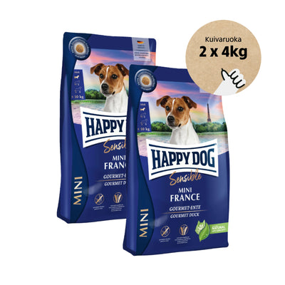 Happy Dog Sensible Mini France - Pikkutassun Megapaketti