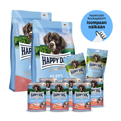 Happy Dog Sensible Puppy - Pentutassun Megapaketti