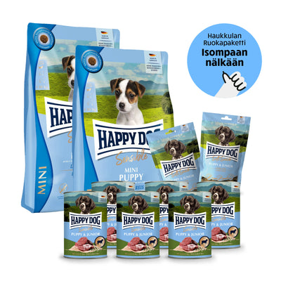Happy Dog Sensible MINI Puppy - Pentutassun Megapaketti