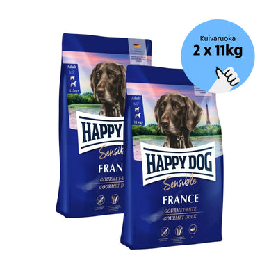 Happy Dog Sensible France - Tassuväen Megapaketti