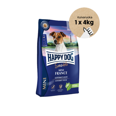 Happy Dog Sensible Mini France - Pikkutassun Arkipaketti