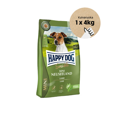 Happy Dog Sensible Mini Neuseeland - Pikkutassun Arkipaketti