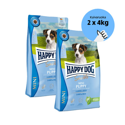 Happy Dog Sensible MINI Puppy - Pentutassun Megapaketti