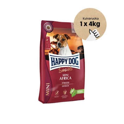 Happy Dog Sensible Mini Africa - Pikkutassun Arkipaketti