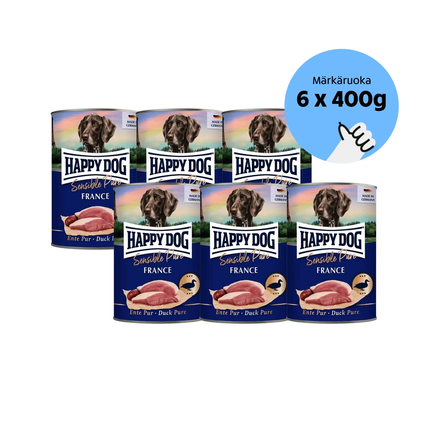 Happy Dog Sensible France - Tassuväen Megapaketti