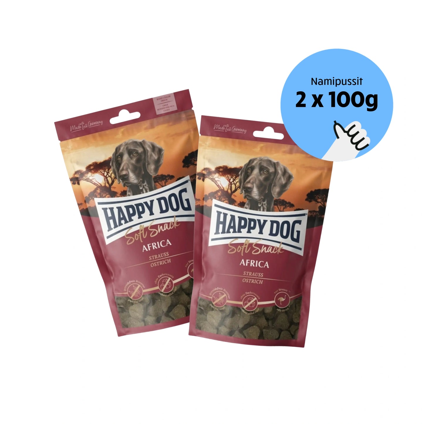 Happy Dog Sensible Africa - Tassuväen Megapaketti