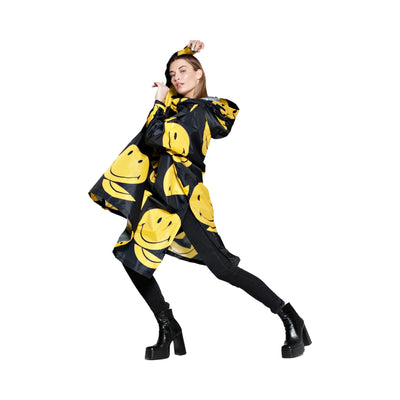 Rainkiss Poncho, All Smiles X Smiley® - ONE SIZE