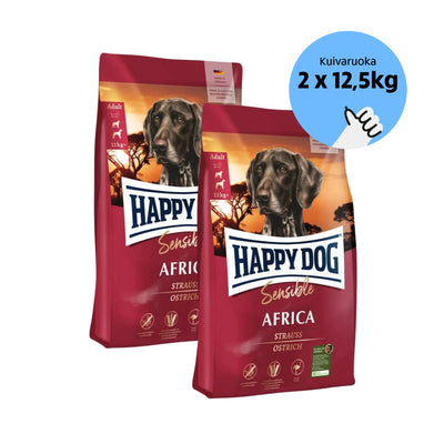 Happy Dog Sensible Africa - Tassuväen Megapaketti