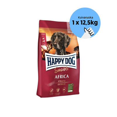 Happy Dog Sensible Africa - Tassukaverin Arkipaketti
