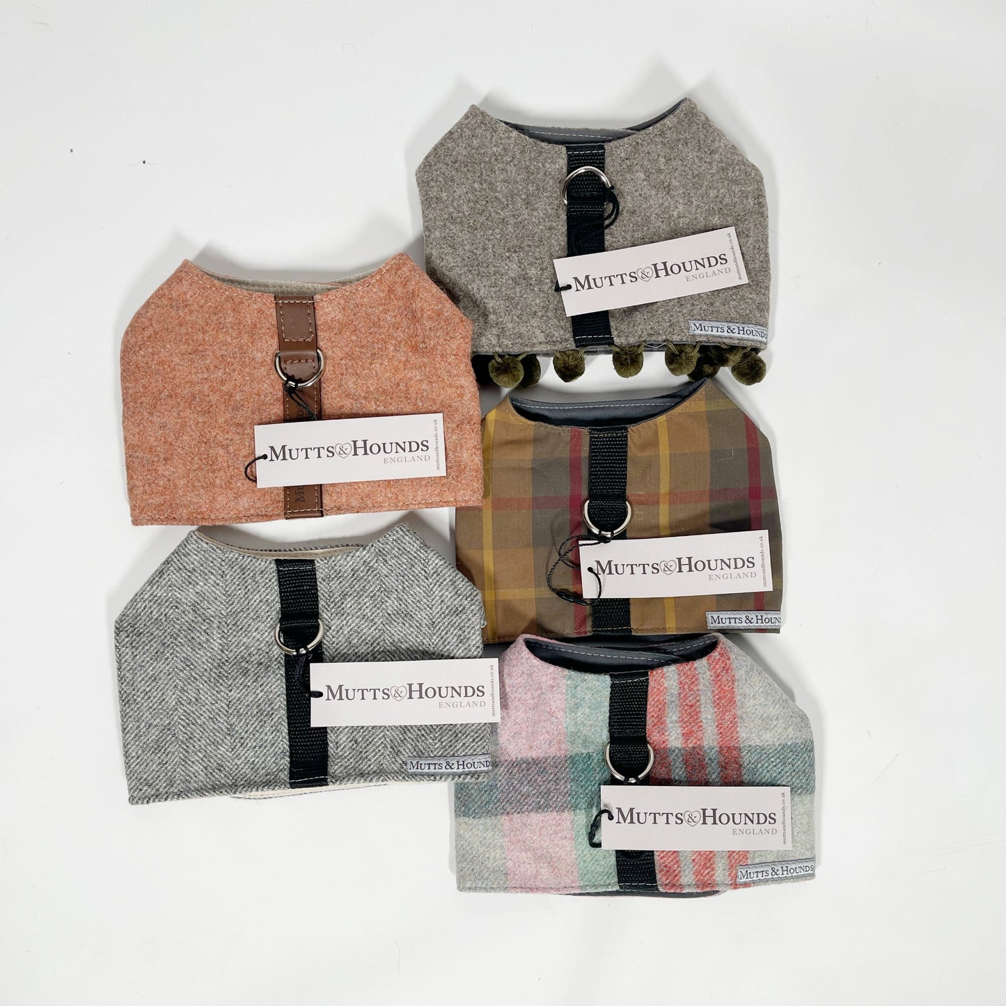 Mutts & Hounds - Pehmeät Paitavaljaat XS