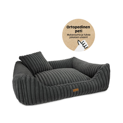 Denzoo Koiranpeti PALERMO, Dark Grey