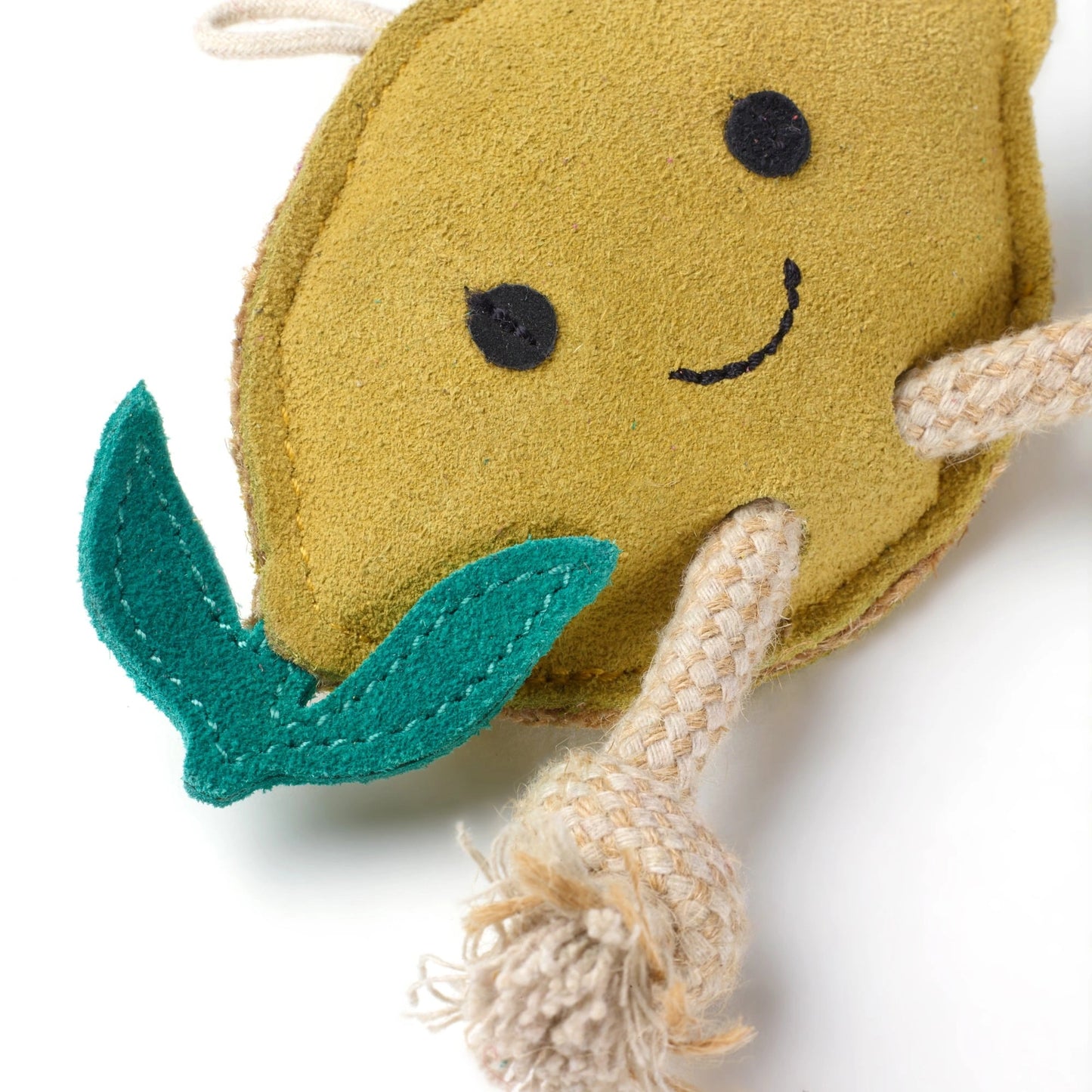 Green & Wilds Libby the Lemon, Eco Dog & Cat Toy