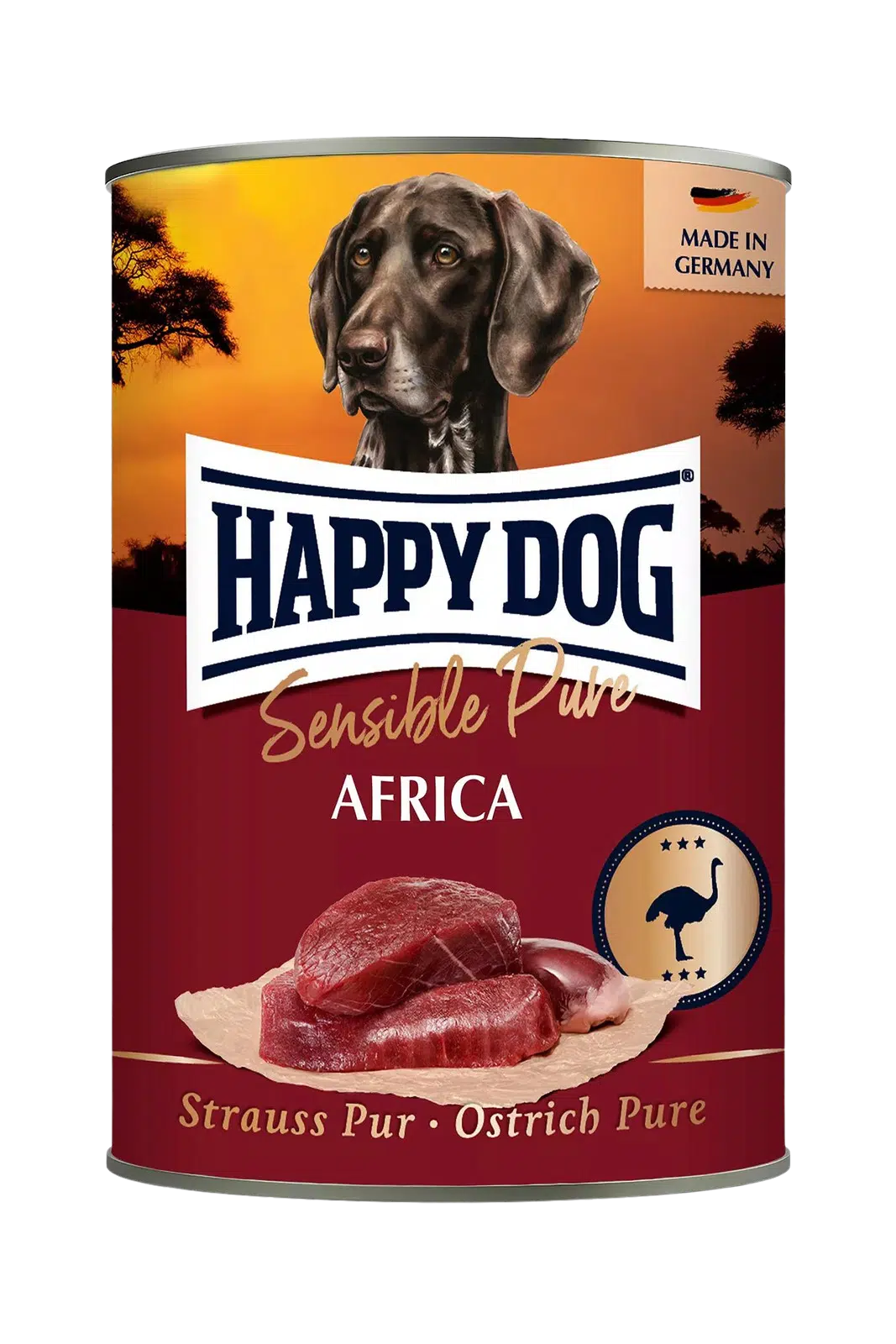 Happy Dog Pur Africa- Strutsi