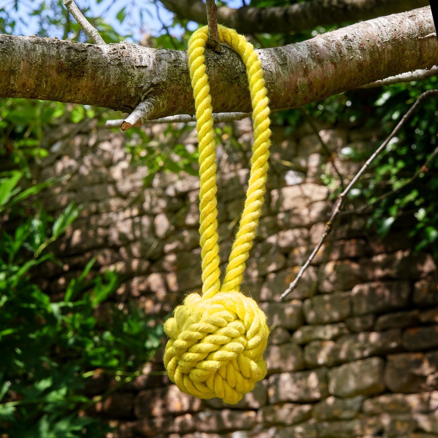 Green & Wilds Rope Ball, Eco Dog Toy