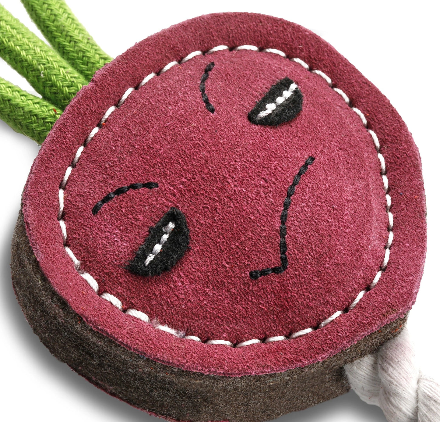 Green & Wilds Ruby the Radish, Eco Dog Toy