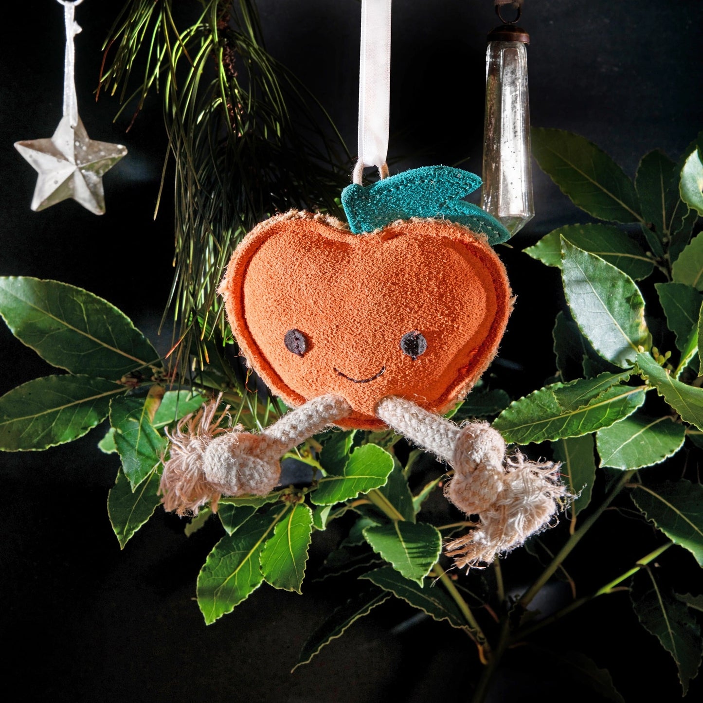Green & Wilds Sancho the Satsuma, Eco Dog & Cat Toy