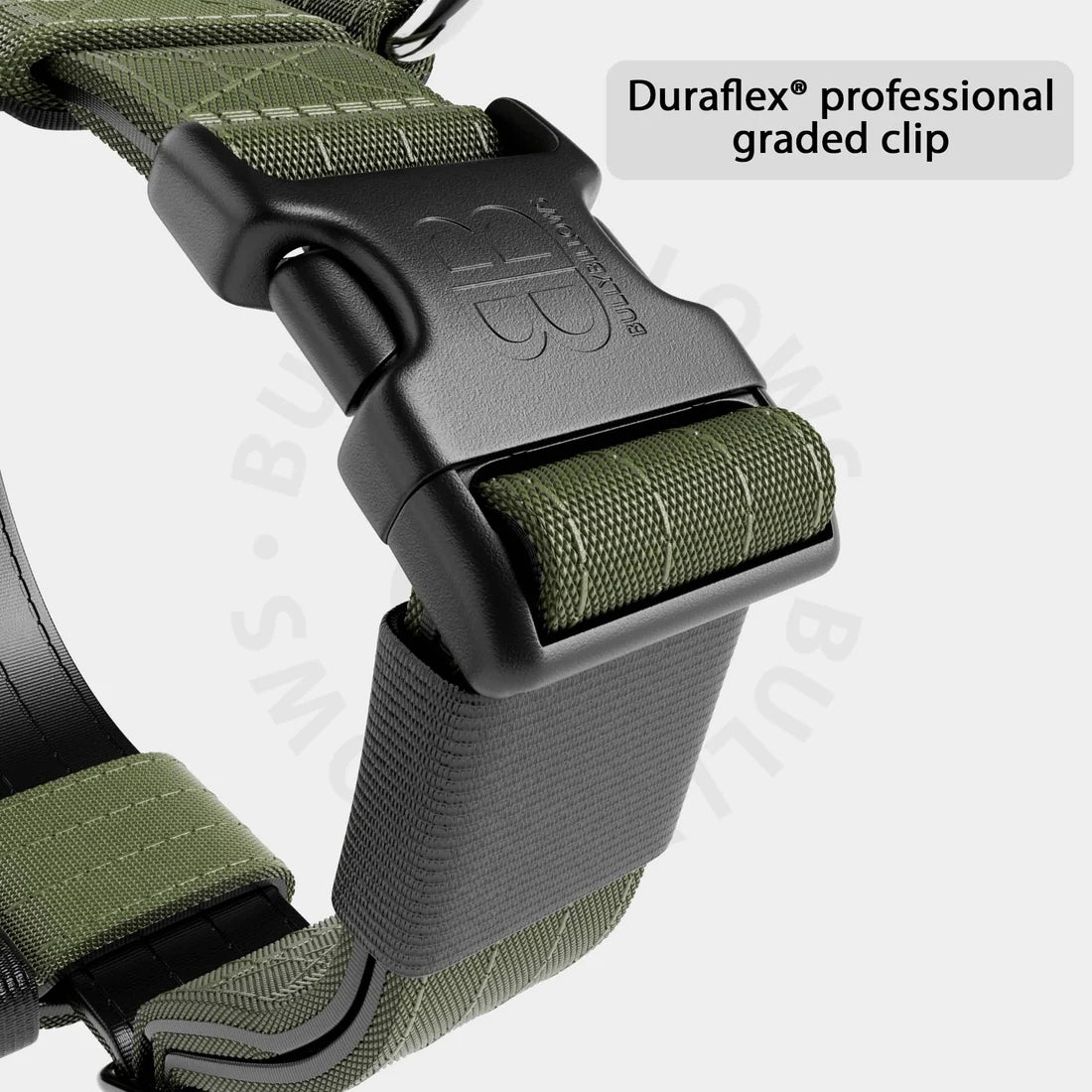 BullyBillows Anti-Pull TRI-Harness®, KHAKI – Koulutusvaljaat kaikille roduille