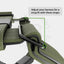 BullyBillows Anti-Pull TRI-Harness®, KHAKI – Koulutusvaljaat kaikille roduille