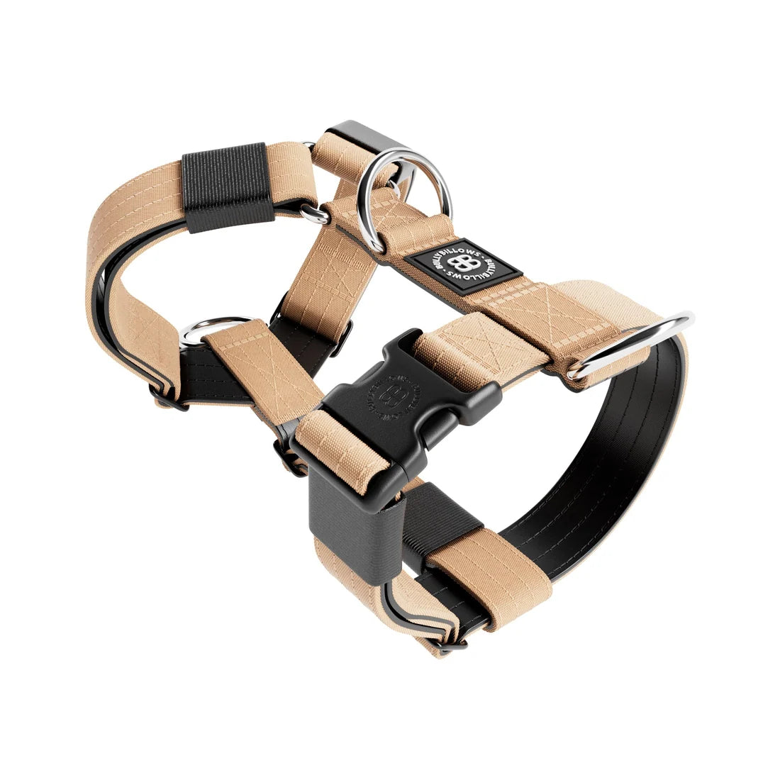 BullyBillows Anti-Pull TRI-Harness®, TAN – Koulutusvaljaat kaikille roduille