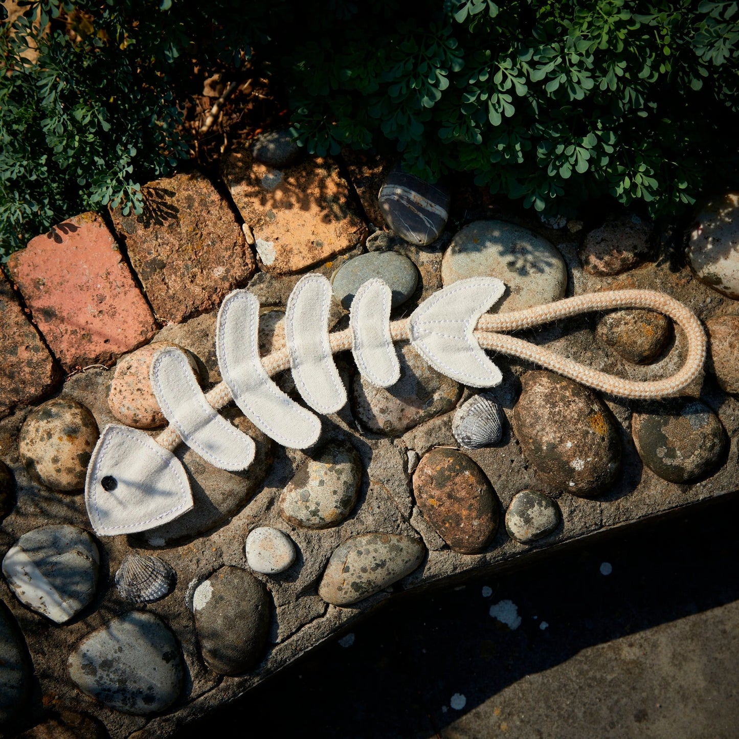 Green & Wilds Thin Lizzie the Bonefish, Eco Dog Toy