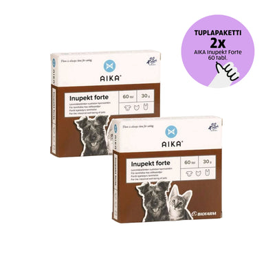 TUPLAPAKETTI 2 x AIKA Inupekt Forte 60 tabl.