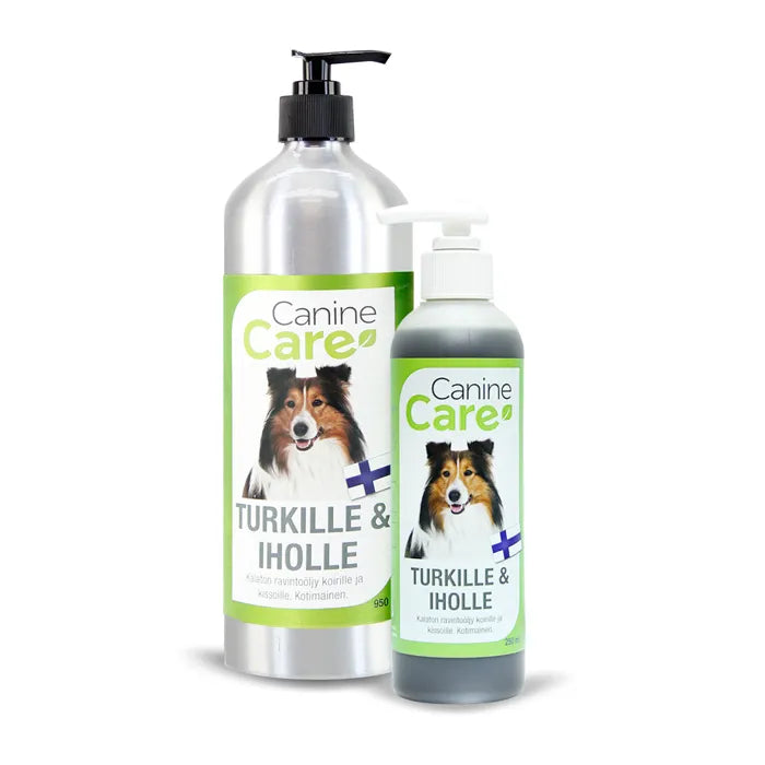 CanineCare Ravintoöljy koiran turkille ja iholle