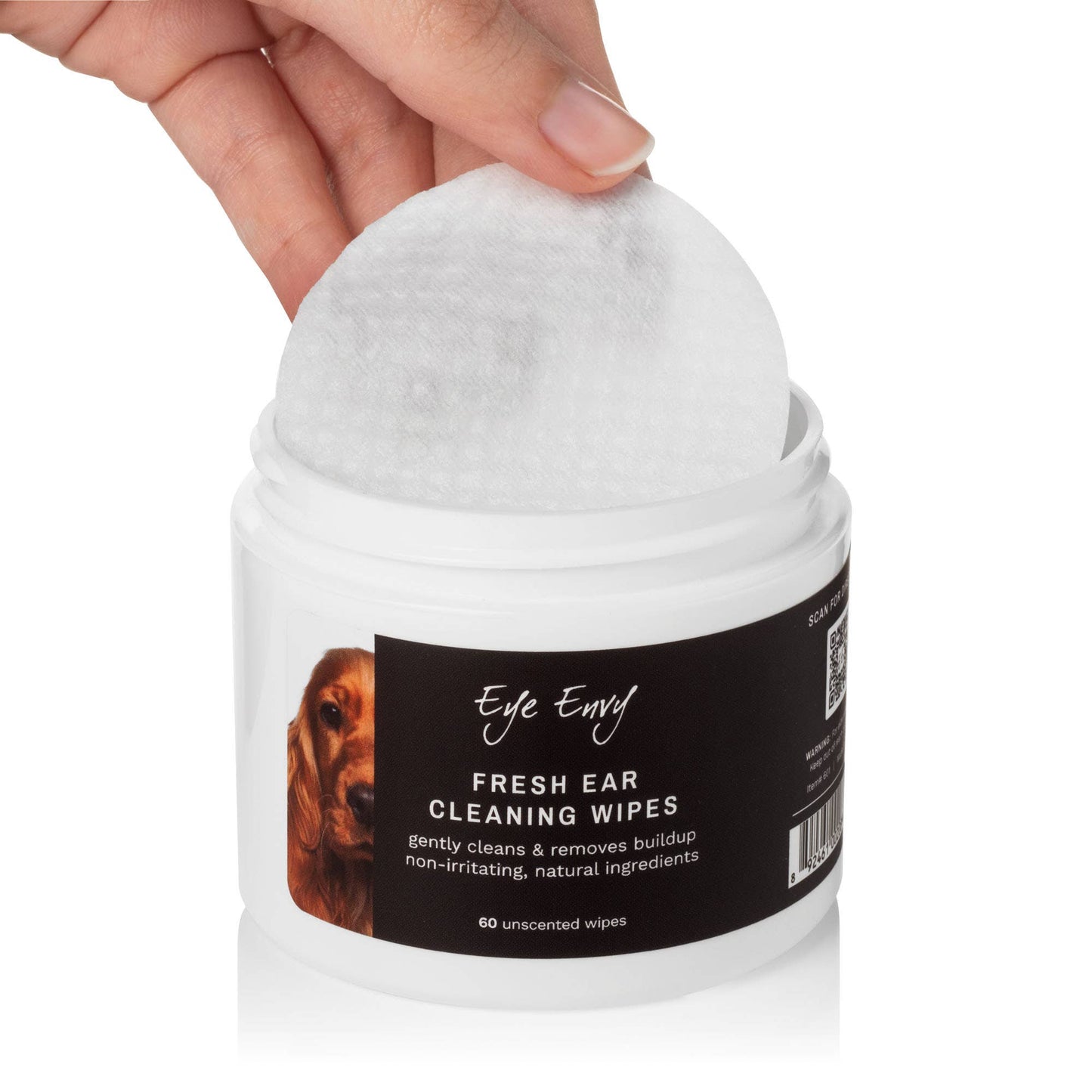 Eye Envy Fresh Ear Cleaning Wipes for Dogs 60kpl
