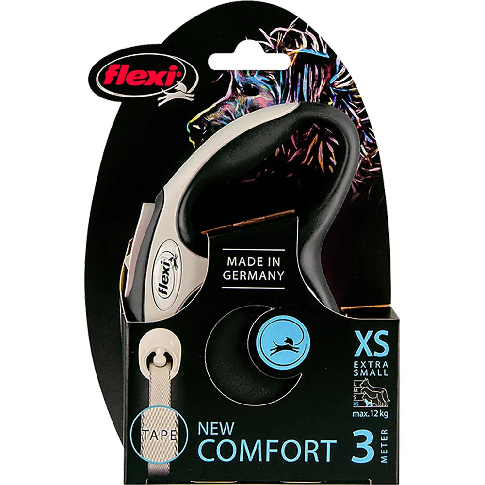 Flexi New Comfort Tape XS, 3 m / max. 12 kg