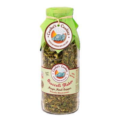 Cooka’s Cookies Broccoli Chips – Ilmakuivattu Parsakaalilisä 180g