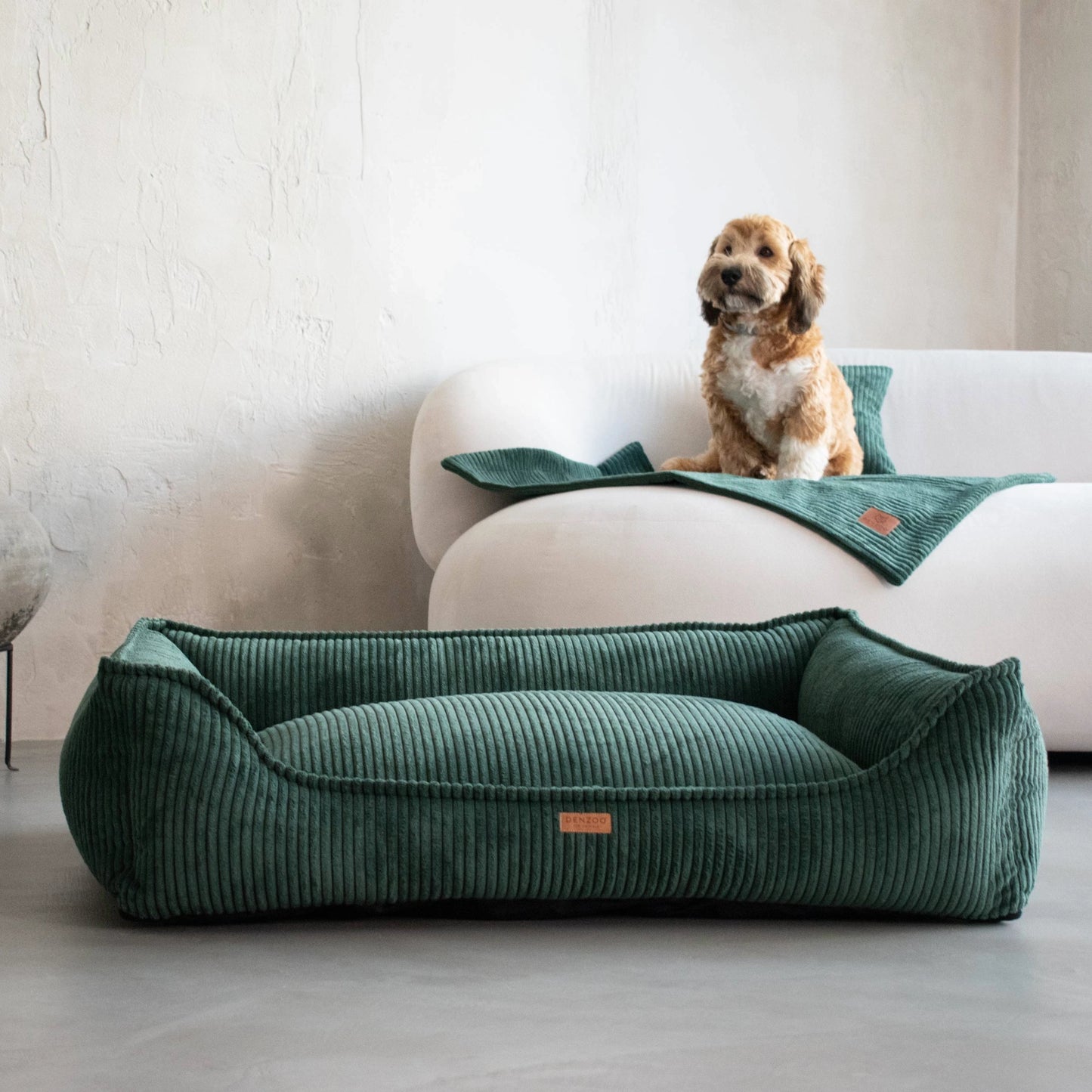 Denzoo Koiranpeti MILANO, Bottle Green