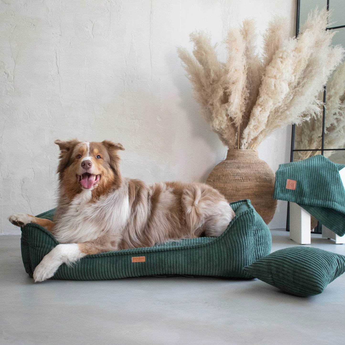 Denzoo Koiranpeti MILANO, Bottle Green