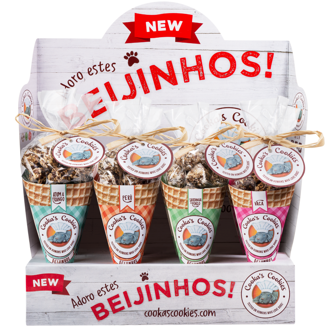 Cooka's Cookies, Beijinhos - Rapeat ja Luonnolliset Kalkkunaherkut Koirille