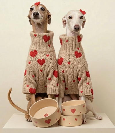 Ruokakuppisetti Cozy Hearts 16,5cm