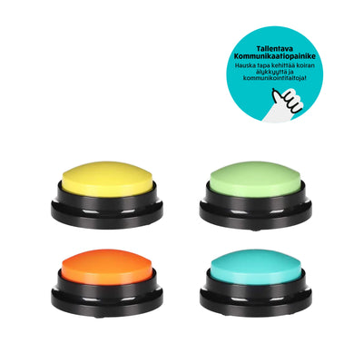 Flamingo Tallentavat Kommunikaatiopainikkeet Koiralle 8,8cm