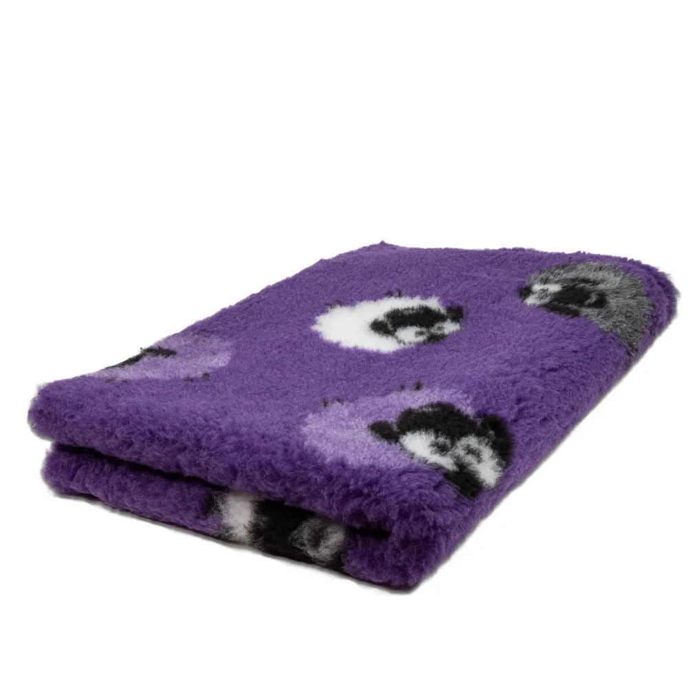 foxy fur makuualusta violetti lammas