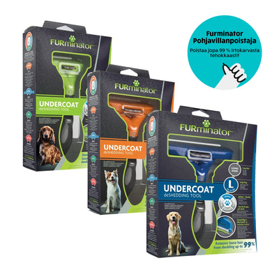 Furminator Long Hair - Pohjavillanpoistaja