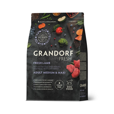 GRANDORF FRESH Adult Medium & Maxi, Lammas 10kg