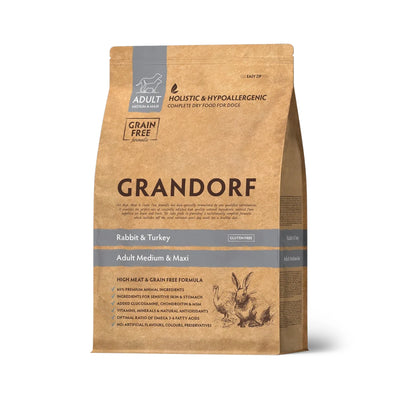 GRANDORF Adult Medium & Maxi, Kani ja Kalkkuna