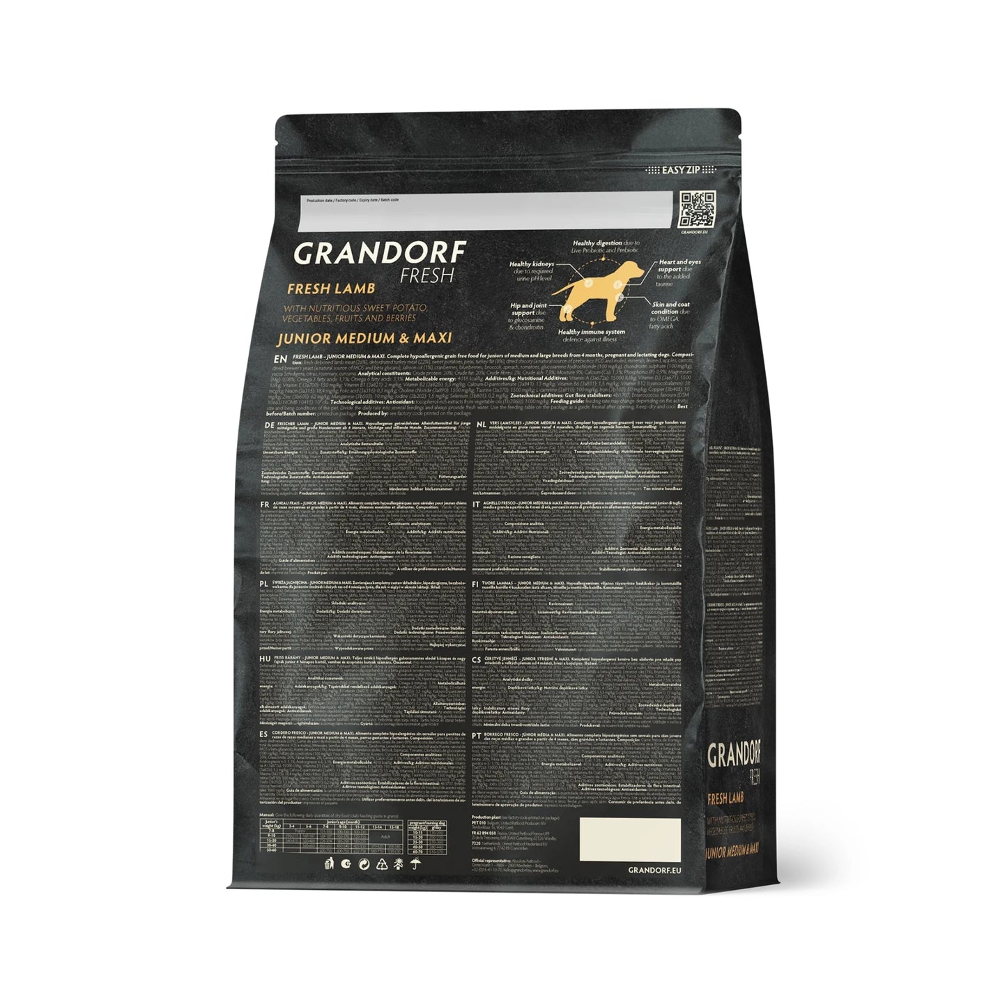 GRANDORF FRESH Junior Medium & Maxi, Lammas