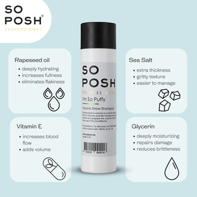 So Posh I'm So Puffy Shampoo - Eri kokoja