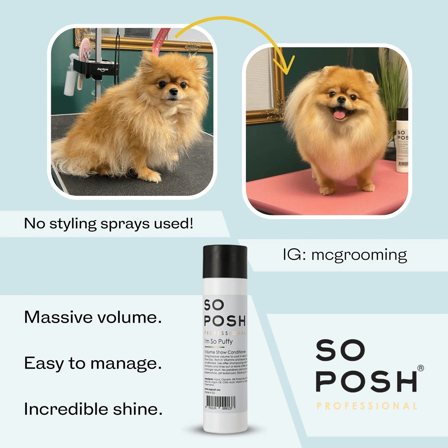 So Posh I'm So Puffy Shampoo - Eri kokoja