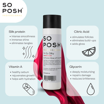 So Posh I'm So Silky Rinse-off Conditioner - Eri kokoja