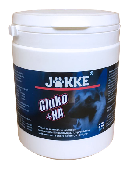 Jakke Gluko+HA - Eri kokoja