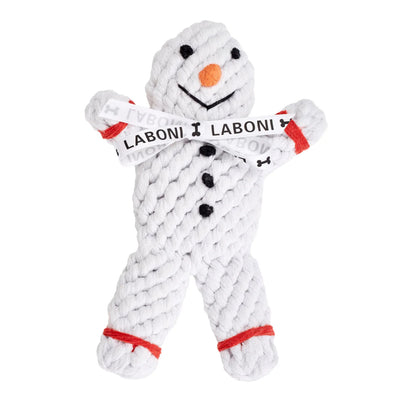 Lumiukko koiran lelu - Shawn the Snowman