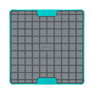 LickiMat Aktivointimatto Playdate Tuff, vaaleansininen, 20 x 20 cm