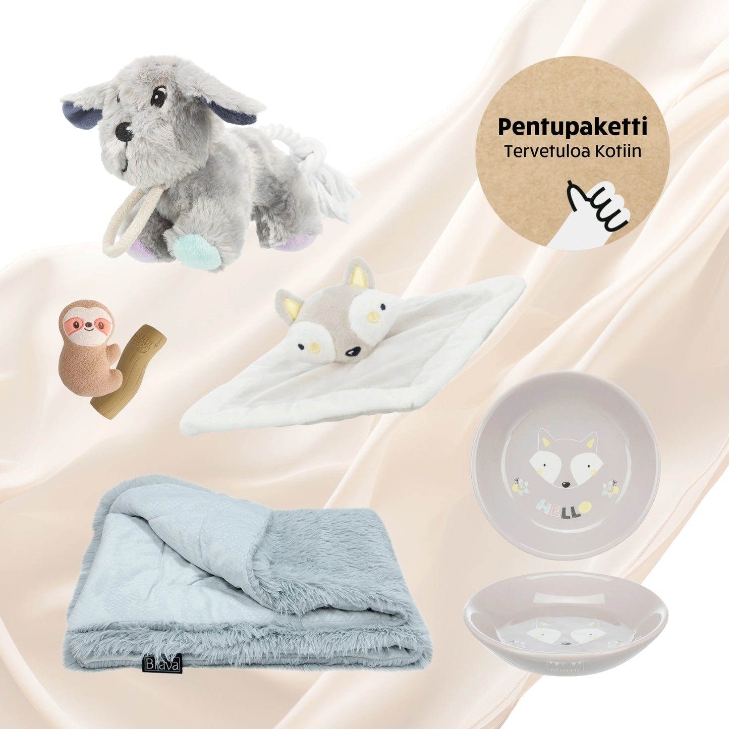 Pentupaketti - Tervetuloa Kotiin, harmaa