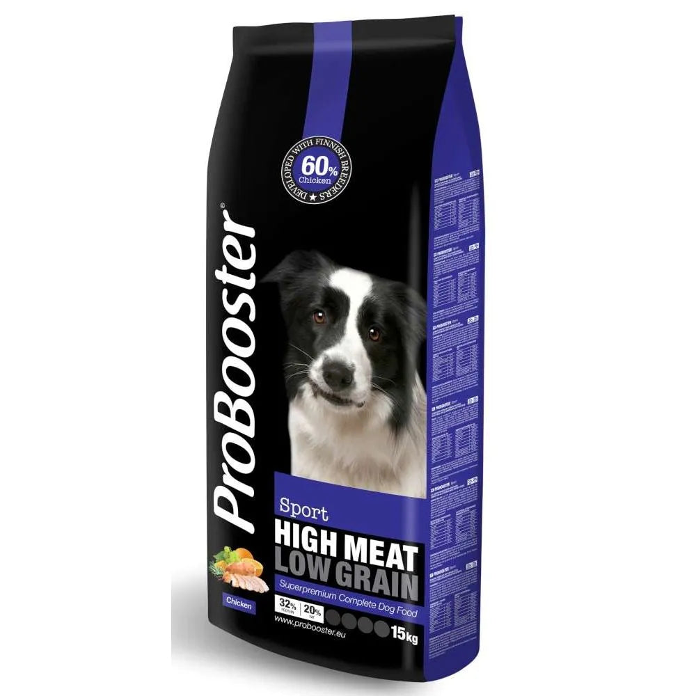 Tuplasäkkitarjous 2x15kg ProBooster Adult Sport Chicken