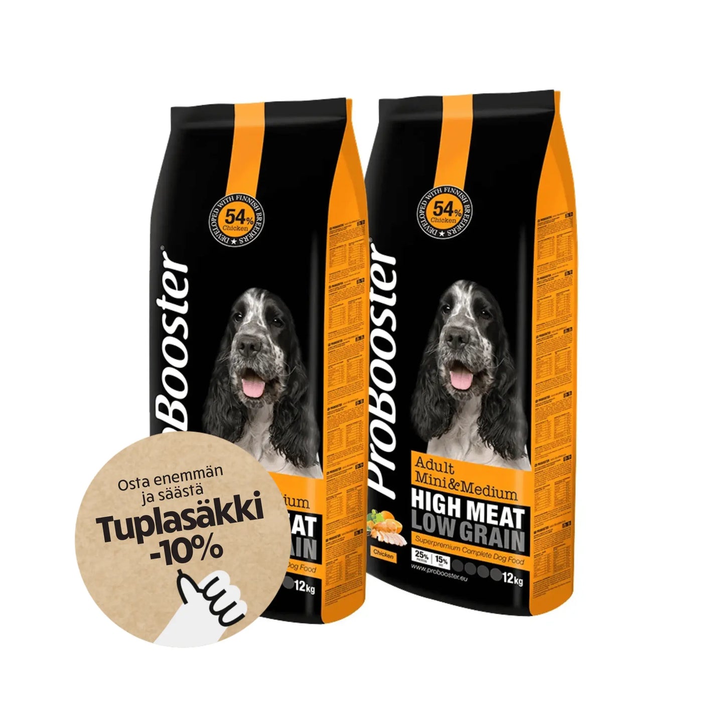 probooster adult mini medium tuplasakki