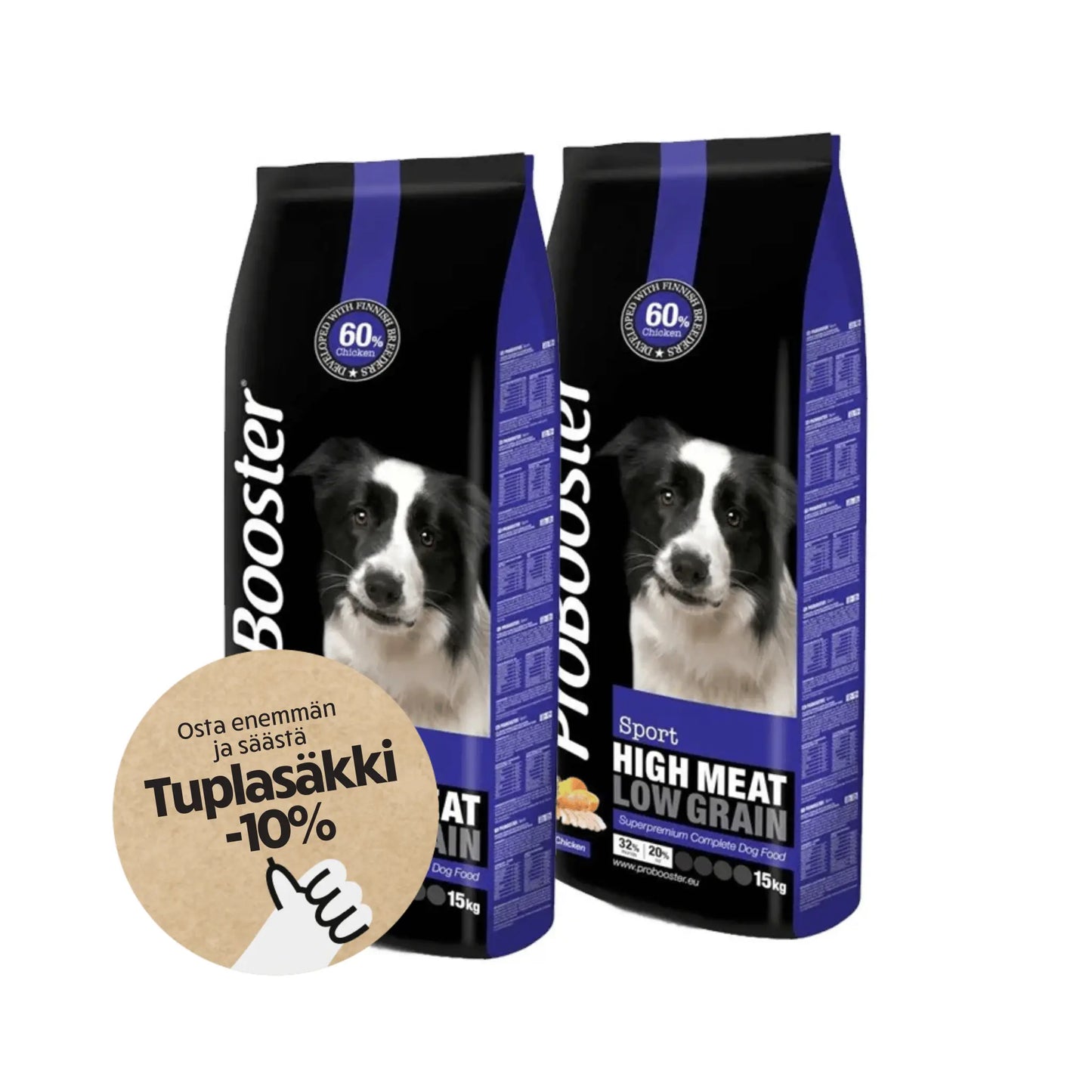 probooster sport tuplasakki
